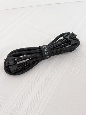 EVGA SuperNOVA braided power supply cable 8 pin CPU -> 6+2 pin VGA